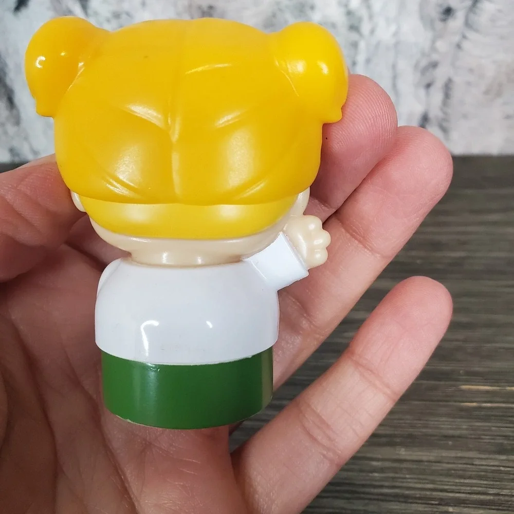 Mega Bloks John Deere Tractor Girl Farmer Figure Replacement Toy EUC